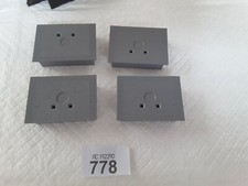 HORNBY  S 8396 SMALL PLATFORM SECTIONS × 4  # 778