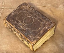 Antique 1853 Book THE HOLY