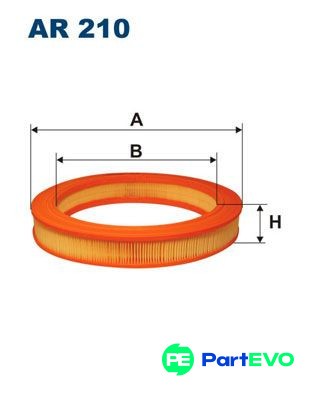 Filtron air filter - ar210, for