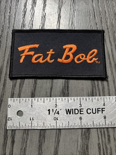 Harley fat bob - "fat, bob"
