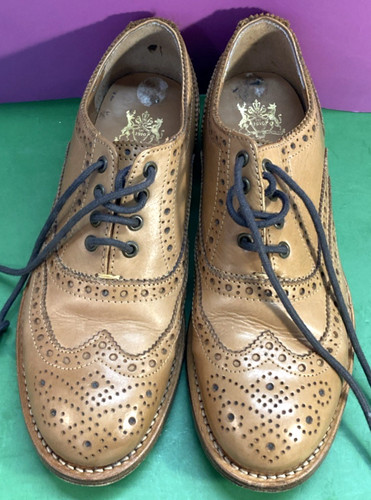 John white womens - white, brogues