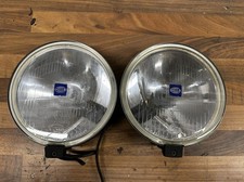 Classic Vintage Hella Comet 500 Driving Spot Lamps Pair Original Classic Car