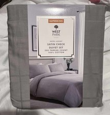 WEST PARK 100% COTTON SATIN