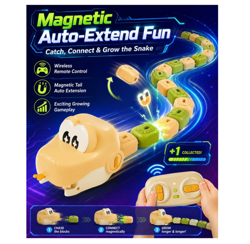 Remote control snake game - remote,