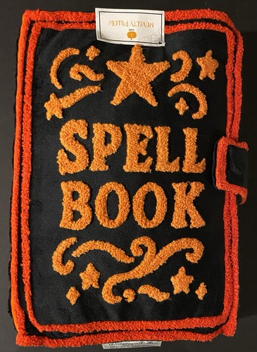 New halloween spell book plush - halloween,