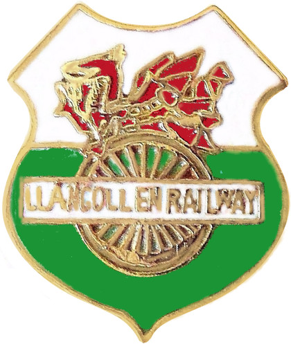 Llangollen railway small pin - llangollen,