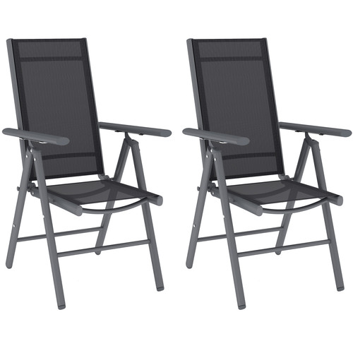 Set folding garden chairs - set, 2