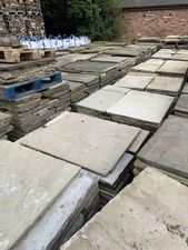 Reclaimed yorkstone slabs - yorkstone,