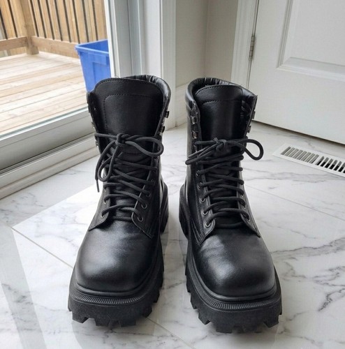 Topshop leather chunky - leather,