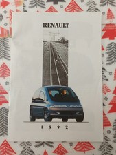 Renault 1992 Catalogue