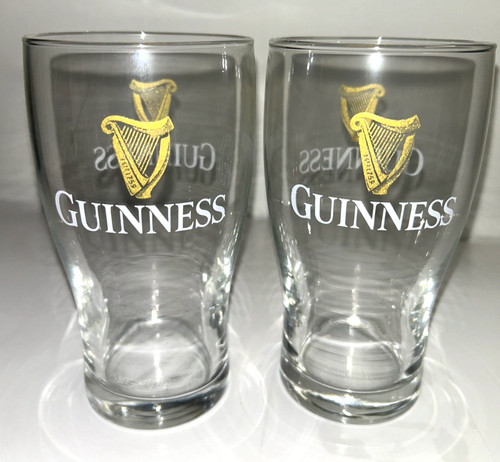 Guinness 16oz pint glasses - guinness,