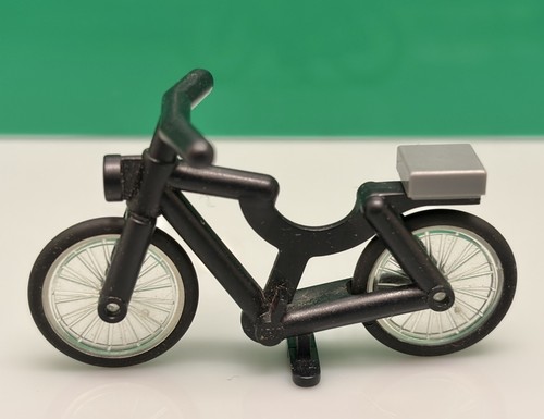 Lego bicycle black - bicycle, with