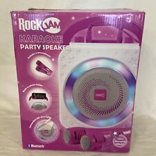 RockJam RJPS150-PK Karaoke Machine - Pink