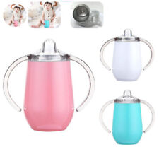 Stainless Steel Sippy Cup Double Vacuum Insulation Mug Toddler Baby Bottle