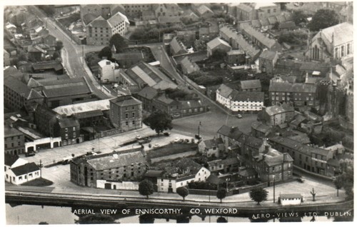 Aerial view enniscorthy - aerial,