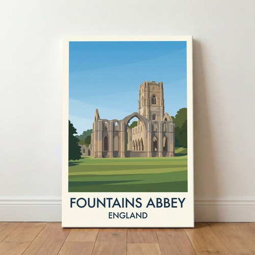 Fountains abbey england - fountains, abbey,