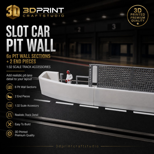 Carrera 132 slot car - slot, pit