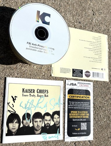 Kaiser chiefs band signed - band,