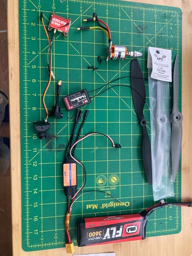 Complete fpv plane electronics - fpv,