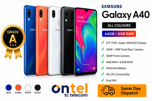 Samsung galaxy a40 - samsung, (sm-a405fn)