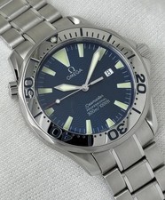 OMEGA Seamaster 300m Electric Blue Dial 41mm Quartz Gents Watch 41mm 2265.80