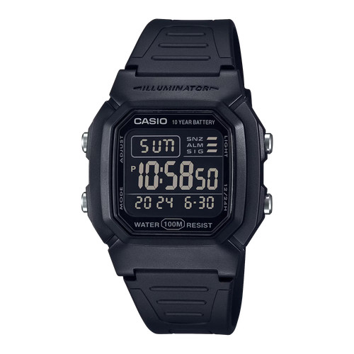 Casio men 800h 1bv - w-800h-1bv, digital
