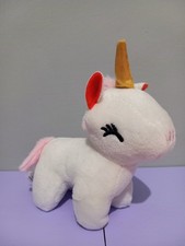 Big Red Egg Cute White Unicorn