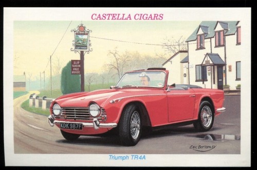 Tobacco card castella - tobacco,