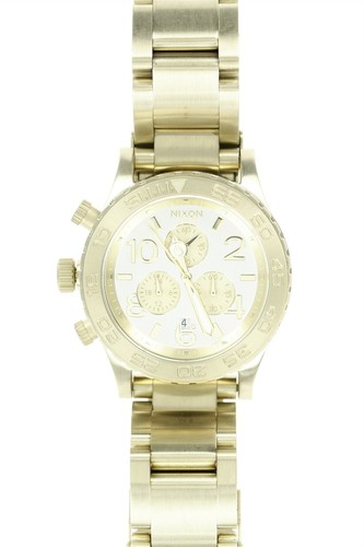Nixon womens gold chrono - nixon, 42-20