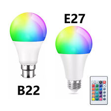10W RGB Bulb B22 E27 Led Light
