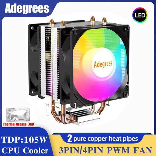 Cpu air cooler pwm - fan, for