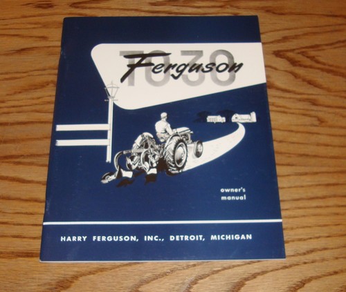 1952 ferguson tractor - 1952,