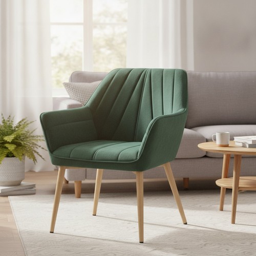 Velvet accent chair - accent, modern