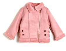 KOTON Baby Girl Suede Winter