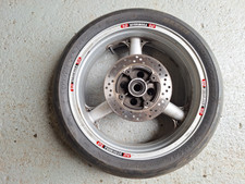 Kawasaki ZX6R G1 G2 Ninja - Rear Wheel - Silver