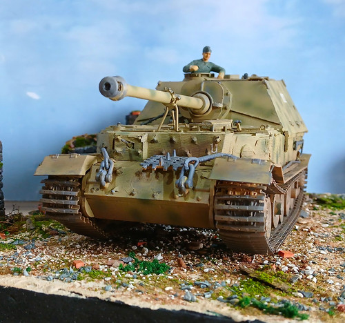 Ww2 german elephant tank - german,