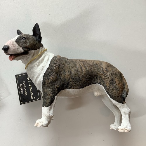 Bull terrier hand painted - hand,