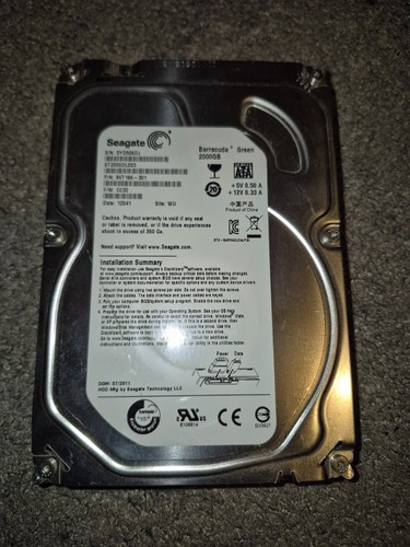 Seagate barracuda green - barracuda,