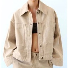 Zara Womens Cropped Denim