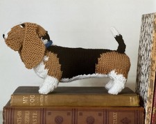  Knitting Pattern  Basset Hound - Toy Dog