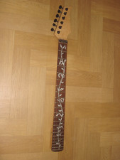 Fully Loaded Leaf Mother Of Pearl Electric Guitar Neck Spares Repair