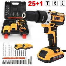 21V Cordless Hammer Drill Set