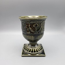 Arthur Wood Art Deco Green Glazed Pottery Flower Planter Vase Urn