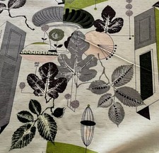 Retro Vintage 60s Fabric By