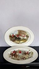 Vintage Fox Hunting Plate