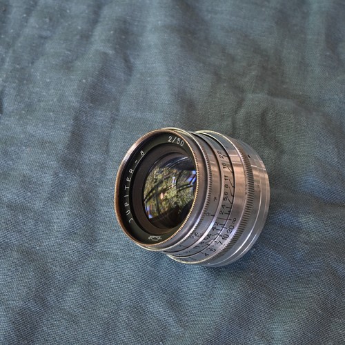 Kmz silver jupiter 50mm 2 - silver, f/2