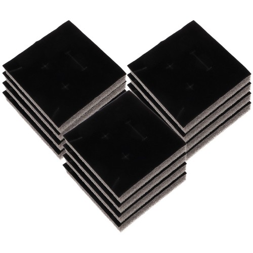 Black sponge jewelry organizer - jewelry,