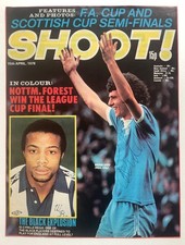 Brian Kidd Manchester City Signed Shoot Magazine 1978 Front Cover