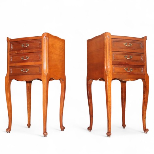 Pair vintage french walnut - french,