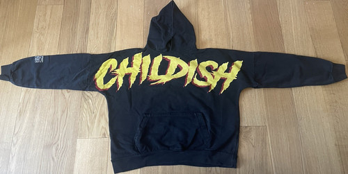Childish black graphic print - black,
